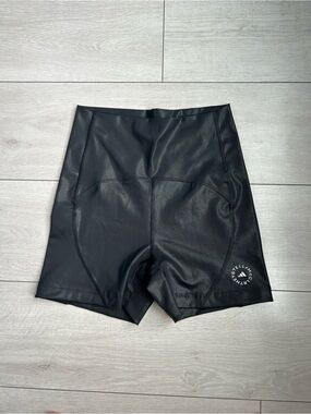Stella McCartney Black metallic Performance Bike Shorts